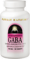 Source Naturals Gaba Tablets 750 mg