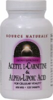 Source Naturals Acetyl L-Carnitine and Alpha-Lipoic Acid Tablets 650mg