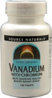 Source Naturals Vanadium with Chromium Tablets Perspective: Main