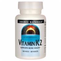Source Naturals Vitamin K2 100 mcg 60 Tabs Perspective: Main