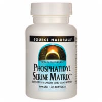 Source Naturals Phosphatidyl Serine Matrix 500 mg 60 Sgels