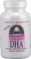 Source Naturals Vegetarian DHA with Neuromins Softgels 200mg Perspective: Main