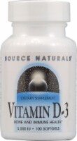 Source Naturals Vitamin D-3 Softgels 5000IU Perspective: Main