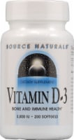 Source Naturals Vitamin D-3 Softgels 5000IU