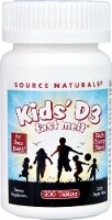 Source Naturals Kids' D3 Fast Melt Black Cherry Tablets