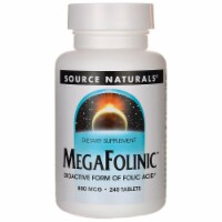 Source Naturals Megafolinic 800 mcg 240 Tabs