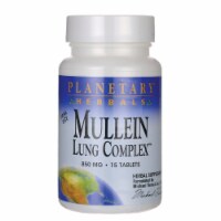 Planetary Herbals Mullein Lung Complex 15 Tabs