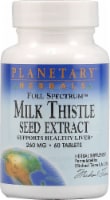 Planetary Herbals Full Spectrum™ Milk Thistle Seed Extract Tablets 260 mg Perspective: Main