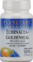 Planetary Herbals Echinacea Goldenseal with Olive Leaf Tablets 635 mg Perspective: Main