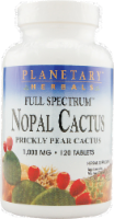 Planetary Herbals Nopal Cactus Tablets 1000 mg Perspective: Main