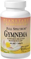 Planetary Herbals Full Spectrum™ Gymnema Tablets 450 mg Perspective: front