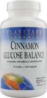 Planetary Herbals Cinnamon Glucose Balance™ Tablets 910 mg Perspective: front
