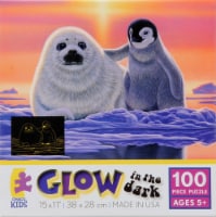 Ceaco Kids Glow in the Dark Penguin and Seal Puzzle