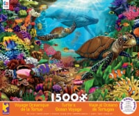 Ceaco Turtles Ocean Voyage Jigsaw Puzzle - 1500 Pieces Perspective: Main