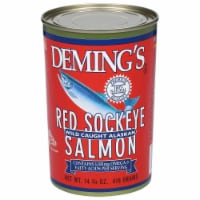 Deming's Red Sockeye Wild Caught Alaskan Salmon