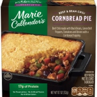 Marie Callender's Beef & Bean Chili Cornbread Pie