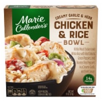 Marie Callender's® Creamy Garlic & Herb Chicken & Rice Bowl Perspective: Main