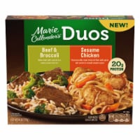 Marie Callender's® Duos Beef & Broccoli & Sesame Chicken Frozen Meal