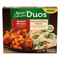 Marie Callender's® Duos Meatball Marinara & Fettuccini with Chicken & Broccoli Frozen Meal