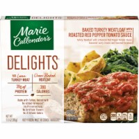 Marie Callender's Delights Baked Turkey Meatloaf with Roasted Red Pepper Tomato Sauce Perspective: Main