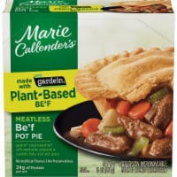Marie Callender’s® Plant-Based Gardein® Be’f Meatless Pot Pie Frozen Meal