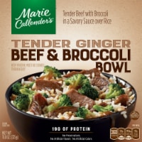 Marie Callender's Tender Ginger Beef & Broccoli Bowl Frozen Meal