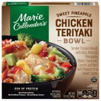 Marie Callender's Sweet Pineapple Chicken Teriyaki Bowl Frozen Meal