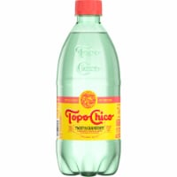 Topo Chico Zero Sugar Sparkling Mineral Water Calorie Free Drink Twist Of Grapefruit Bottle Perspective: Main