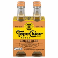 Topo Chico Mixer™ Ginger Beer Glass Bottles Perspective: Main