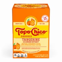 Topo Chico Sabores Tangerine With Ginger Extract Cans