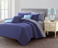 Harper Lane Blue Bed in a Bag Set - 9 Piece