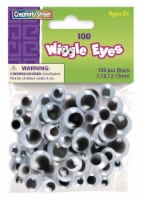 Creativity Street® Wiggle Eyes Assortment Pack - Black Perspective: Main