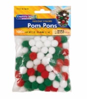 Creativity Street® Holiday Pom Poms Perspective: Main