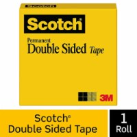 Scotch® Double-Sided Tape, 3  Core, 0.75  X 36 Yds, Clear 665-341296