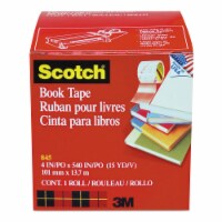 Scotch Book Repair Tape 4  x 15yds 3  Core Clear 8454
