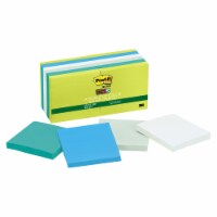 Post-it® Notes Super Sticky NOTE,3X3 SUPER STCKY,AST 654-12SST