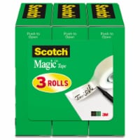 Scotch Magic Tape Refill 3/4  x 1000  1  Core Clear 3/Pack 810K3
