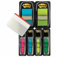 Post-It Sticky Flags,1 x 1-1/2 , 1/2 x 1-3/4 680-BBBGA4VA