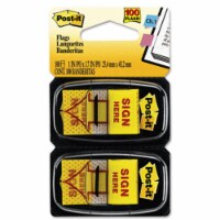 Post-It Sticky Flags,1 x 1-3/4 ,PK2 680-SH2