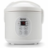Aroma ARC-914D 4-Cup Cool-Touch Rice Cooker, Stainless Steel