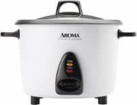 Aroma Electric Rice Cooker with Steam Tray Perspective: Main