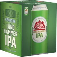 Redhook Brewery Long Hammer IPA Beer 4 Cans Perspective: Main