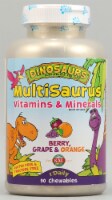 KAL Dinosaurs MultiSaurus® Berry Grape and Orange Chewables