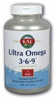 Kal Ultra Omega 3-6-9™ Softgels Perspective: front