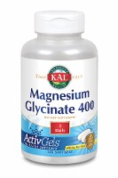 Kal Soy Free Magnesium Glycinate Softgels 400mg 120 Count Perspective: Main