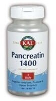 KAL Pancreatin 1400 Tablets Perspective: front