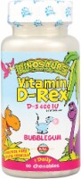 KAL Dinosaurs Vitamin D-Rex Bubble Gum Chewables 400IU