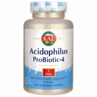 Kal Acidophilus Probiotic-4 500 Million Cfu 100 Veg Caps