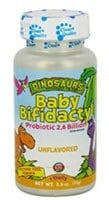 KAL Dinosaurs Baby Bifidactyl Probiotic Unflavored Powder Perspective: front