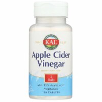Kal Apple Cider Vinegar 500 mg 120 Tabs Perspective: Main